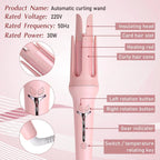 Automatic Curling Iron 32 mm Big Roll Anion  Ceramic Hair Curler 4-Speed Adjustable  Fast Heating Fashion Styling Tools