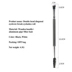 Eyebrow Brush Eyelash Comb makeup brushes Dual Ended Angled brush Spoolie brush 2 in 1 Lash eyebrow brush set makeup tool