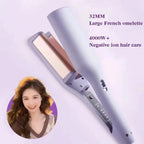 32MM Hair Curler Curling Tool Egg Roll Lasting Styling Fast Heating Deep Wave Electric Curling Iron 4 Temperature Adjustable