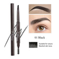 Extremely Fine Double-headed Waterproof Eyebrow Pencil - Durable and Long Lasting for Beginner Women's Makeup Eye Brow Pen