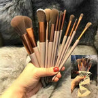 13 Pcs Makeup Brushes Set Eye Shadow Foundation Women Cosmetic Powder Blush Blending Beauty Make Up Tools For Beginner Hotting