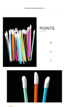 50 Pcs Disposable Lip Brush Makeup Tools Hollow Lip Wands Nylon Lip Gloss Stick Applicator Lipstick Wands Set Cosmetic Tools