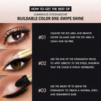 Gold Tube Eye Shadow Pen, Multi-color Selection, Eye Highlights, Brightening Eyes, Waterproof and Sweatproof, Eye Cosmetics