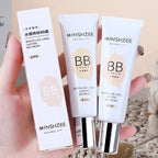 BB Cream, Isolation Cream, Foundation Liquid Long-lasting Ivory White Concealer Moisturizing Oil Control Base Makeup No Powder
