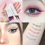 Matte White Eyeliner Liquid Pen Lying Silkworm Pencil Brighten Corners of Eyes Ultra-thin Waterproof Pigment Smooth Eyeshadow