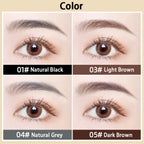 Waterproof Matte Eyebrow Pen Makeup Double Head Lasting Brown Non-Smudged Eye Brow Pencil Tint with Brush Cosmetics