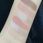 New 7Color Eye Shadow Tray Low Saturation Palette Full Matte Korean Eye Makeup Pigment Eyeshadow Tray Lasting Eye Makeup Palette