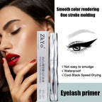 Metal Iron Brush Waterproof Mascara Used Eyelash Extensions No Clump Thick Fiber Mascara Black Dense Curling Women's Cosmetics
