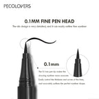 5PCS/Set Smooth Liquid Eyeliner Pen, Waterproof, Long-lasting Makeup, Black, Ultra-fine Pen Tip,Create A Charming Eye Makeup