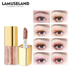 Pearly Liquid Eyeshadow Makeup Natural Smokey Silver Shimmer Glitter Diamond Shadows For Eyelids Waterproof Beauty Highlighter