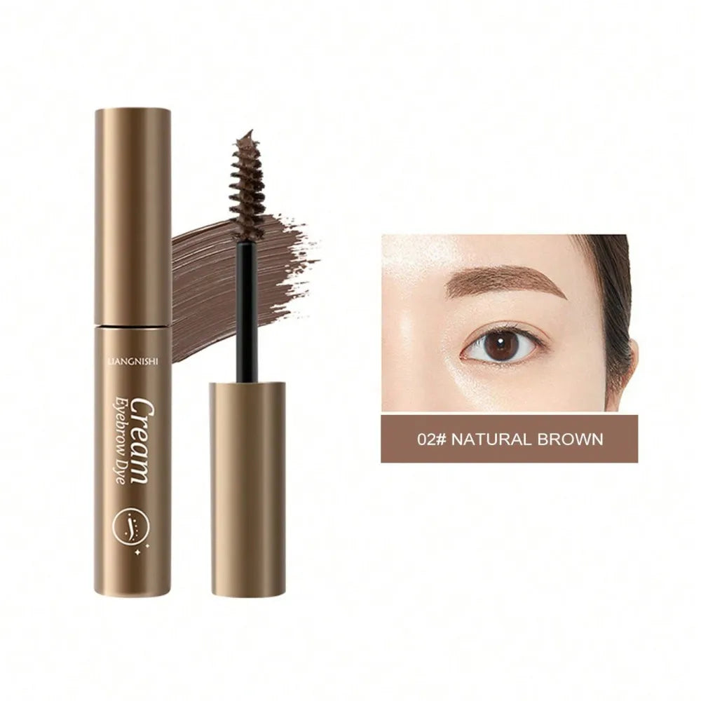 3 Colors Long Lasting Waterproof Eyebrow Mascara Cream Eye Brow Shadow Makeup Beauty Comstic Tools with Brush Dye Eyebrow Gel