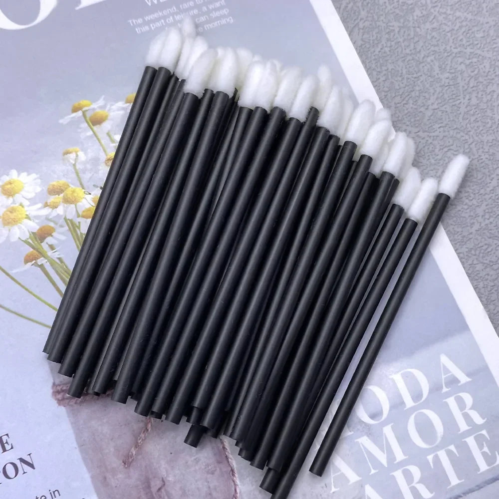 Wholesale 50/1000 PCS Disposable Lip Brush Women Accessories Lipstick Gloss Wands Applicator Perfect Best Make Up Tool Hotting