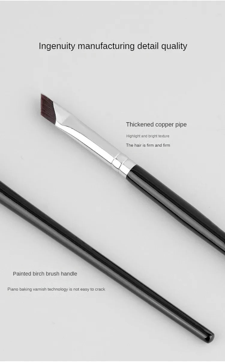 Upgrade Blade Eyeliner Brush Ultra Thin Fine Angle Flat Eyebrow Brush Liner Brow Place Makeup Brush Precise Detail Brush