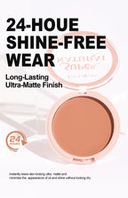 Lasting Oil Control Pressed Powder Bronzer Natural Brighten Waterproof Nude Setting Loose Translucent Powder Dupes Makeup Women