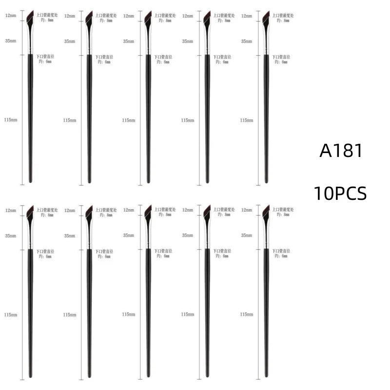 Upgrade Blade Eyeliner Brush Ultra Thin Fine Angle Flat Eyebrow Brush Liner Brow Place Makeup Brush Precise Detail Brush