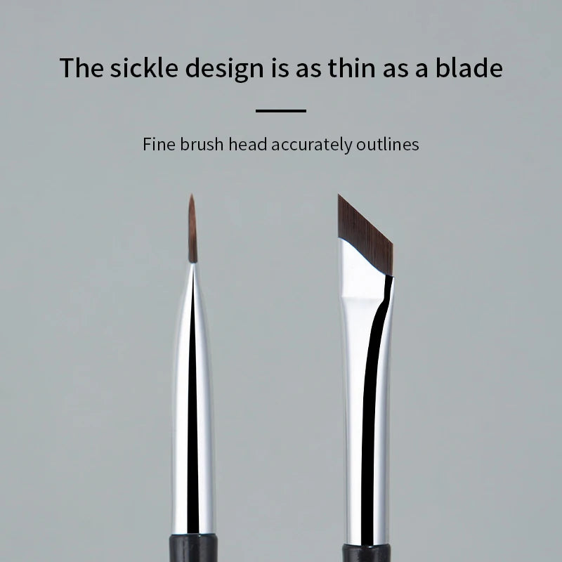 The Upgrade Blade Eyeliner Brush Ultra Thin Fine Angle Flat Eyebrow Brush Under The Eyes Place Precise Detail Brush