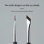 The Upgrade Blade Eyeliner Brush Ultra Thin Fine Angle Flat Eyebrow Brush Under The Eyes Place Precise Detail Brush