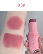 Velvet Matte Smooth Blush Stick Long-lasting And Low Saturation Natural Makeup Effect And Easy To Apply