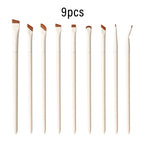 1/7/9 Makeup Brushes Set Upgrade Blade Eyeliner Brush Fine Oblique Head Eyebrow Brush Under The Eyes Place Precise Detail Brush