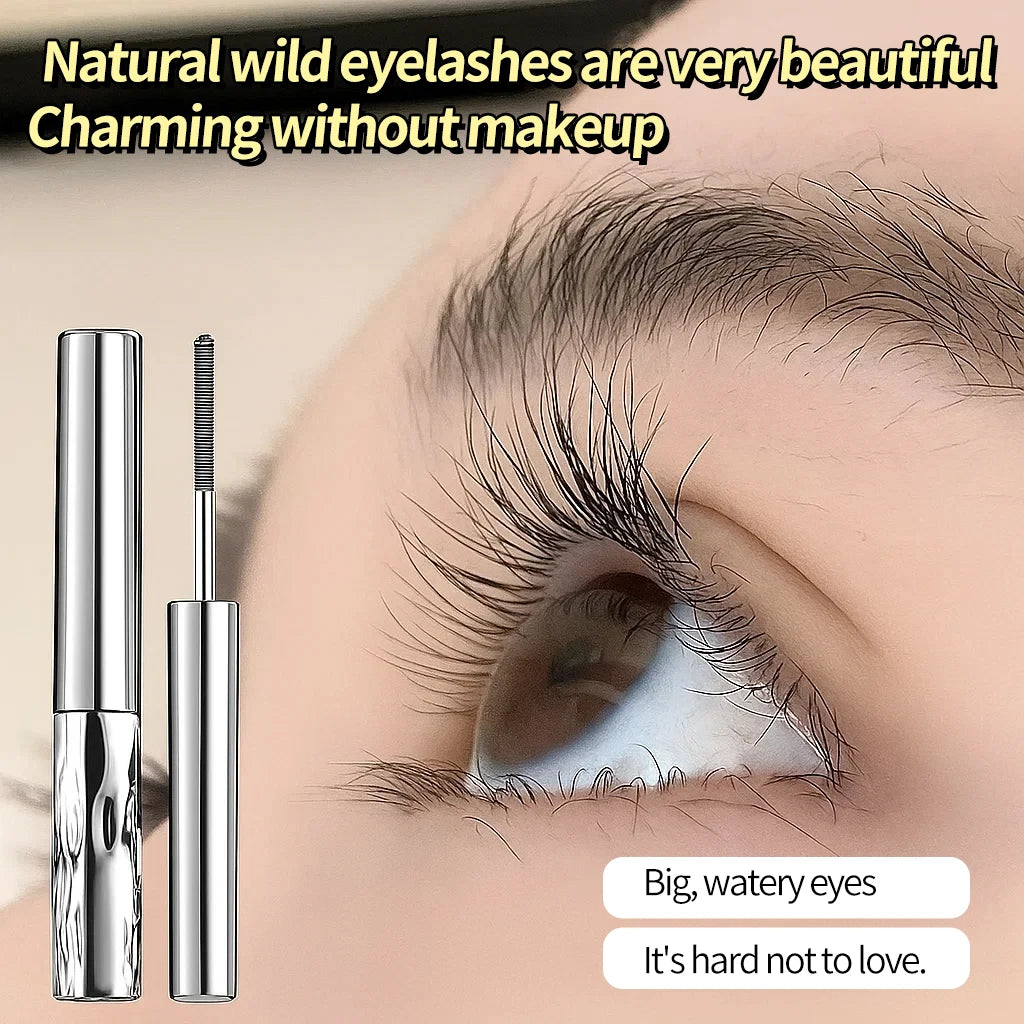 Long-lasting eyebrow pencil Waterproof and sweat-proof Separates each lash Thick and voluminous Steel tube eyebrow pencil
