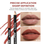 4 PCS/SET Lip Gloss Lip Oil Lip Liner Lip Combo Set  Long Lasting Waterproof Lip Liner 3D Lip Makeup Every Makeup Style