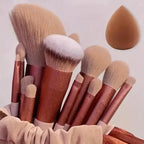 Makeup brush set, soft and fluffy, professional cosmetics foundation brush, multi-style blending makeup brush, beauty tools