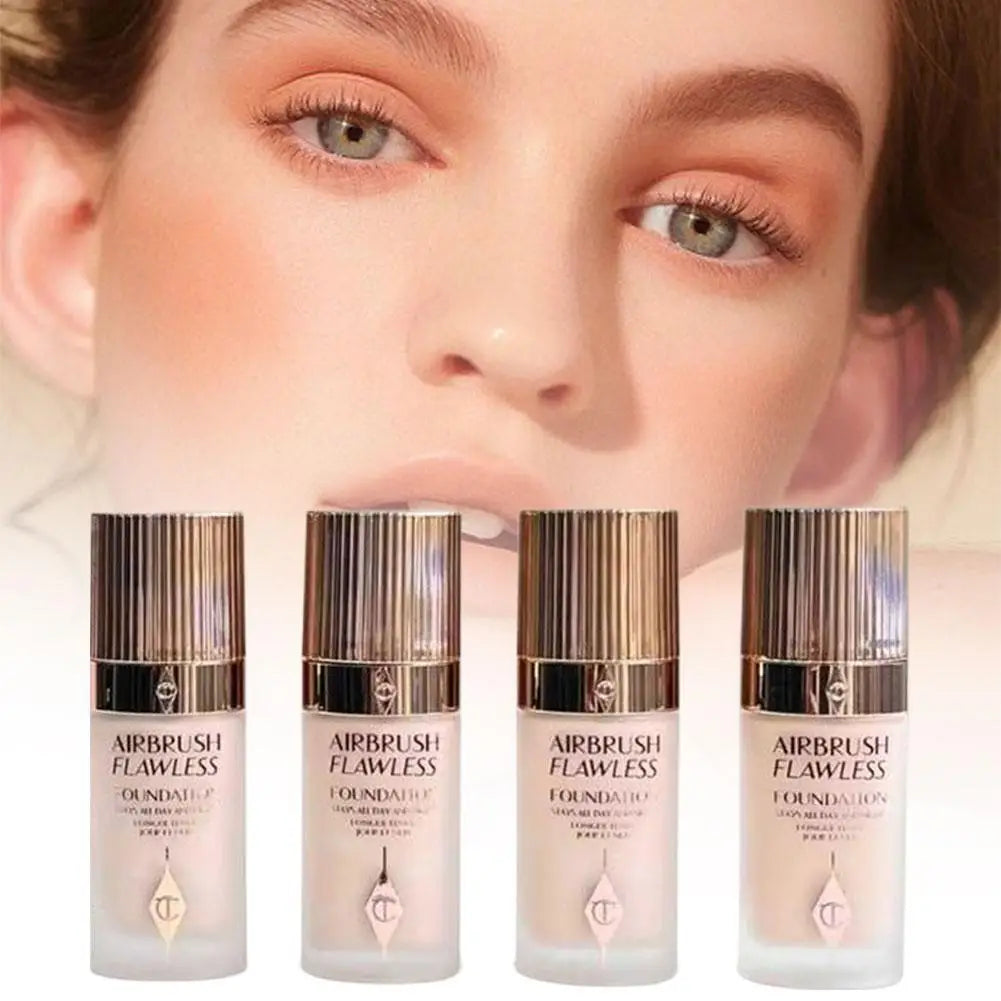 30ml C/T Soft Focus Foundation Lightweight watery texture Lasting Concealer Blend Oil Skin Lasting Oil Control Base Makeup