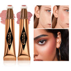Multifunctional Liquid Blush Face Contour Highlight Eye Shadow Stick durable waterproof silky all-in-one creamy texture
