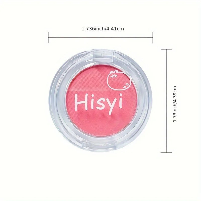 Monochrome blush Matte Natural Cheek Color Brightening Face Waterproof Facial Contouring Makeup Blush Powder Soft Makeup
