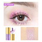Pearly Liquid Eyeshadow Makeup Natural Smokey Silver Shimmer Glitter Diamond Shadows For Eyelids Waterproof Beauty Highlighter