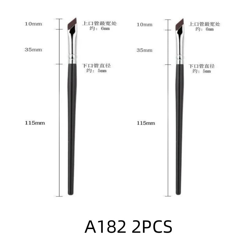 Upgrade Blade Eyeliner Brush Ultra Thin Fine Angle Flat Eyebrow Brush Liner Brow Place Makeup Brush Precise Detail Brush