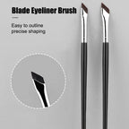 The Upgrade Blade Eyeliner Brush Ultra Thin Fine Angle Flat Eyebrow Brush Under The Eyes Place Precise Detail Brush