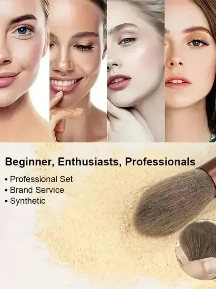 Makeup brush set, soft and fluffy, professional cosmetics foundation brush, multi-style blending makeup brush, beauty tools