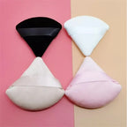 2Pcs Triangle Powder Puff Face Makeup Sponge Soft Velvet Cosmetic Puff Blender Beauty Foundation Sponge Make Up Accessories