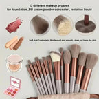 Makeup brush set, soft and fluffy, professional cosmetics foundation brush, multi-style blending makeup brush, beauty tools