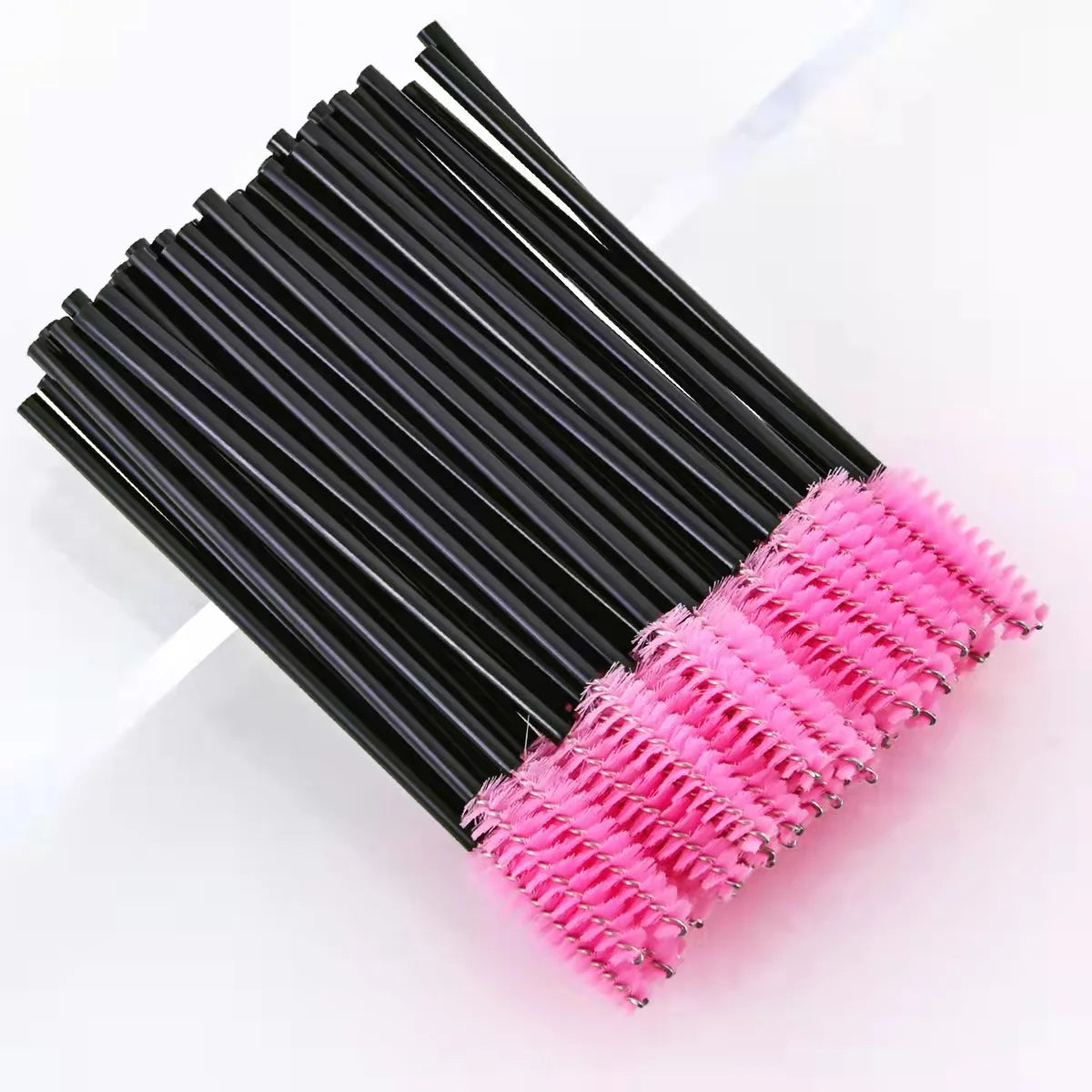 50/5Pcs Disposable Eyelash Brush Eyelashes Extension Eyebrow Brush Mascara Wands Applicator Spoolers Eye Lashes Cosmetic Makeup