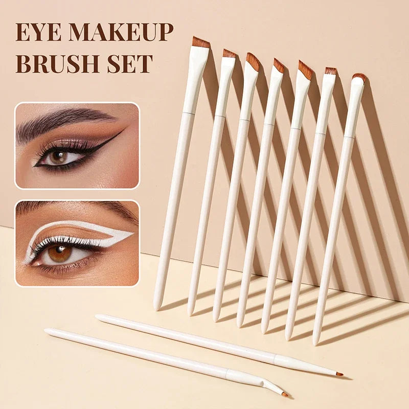 1/7/9 Makeup Brushes Set Upgrade Blade Eyeliner Brush Fine Oblique Head Eyebrow Brush Under The Eyes Place Precise Detail Brush