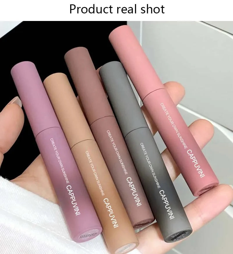 Cappuvini Cloud Mist Eyebrow Tint Non-Smudge Natural 3D Waterproof Quick-Drying Eyebrow Dyeing Cream Cosmetics