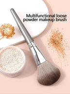 1pcs high quality fluffy soft large powder brush powder blusher brush repair brush multi-function beginner makeup brush tool