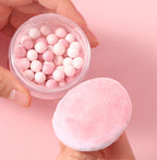 Oil Control Pressed Setting Loose Powder Balls Bronzer Natural Brighten Waterproof Nude Setting Translucent Powder Korean Makeup