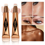 Multifunctional Liquid Blush Face Contour Highlight Eye Shadow Stick durable waterproof silky all-in-one creamy texture