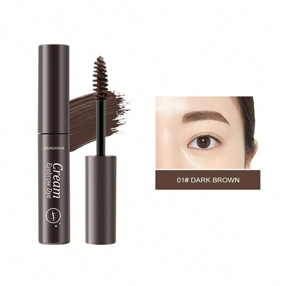 3 Colors Long Lasting Waterproof Eyebrow Mascara Cream Eye Brow Shadow Makeup Beauty Comstic Tools with Brush Dye Eyebrow Gel