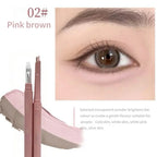 Brightening Aegyo Sal Pencil Waterproof Natural Dual-Color Lying Silkworm Under-Eye Highlighter Shadow Pen Contour Eye Makeup