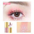 Pearly Liquid Eyeshadow Makeup Natural Smokey Silver Shimmer Glitter Diamond Shadows For Eyelids Waterproof Beauty Highlighter