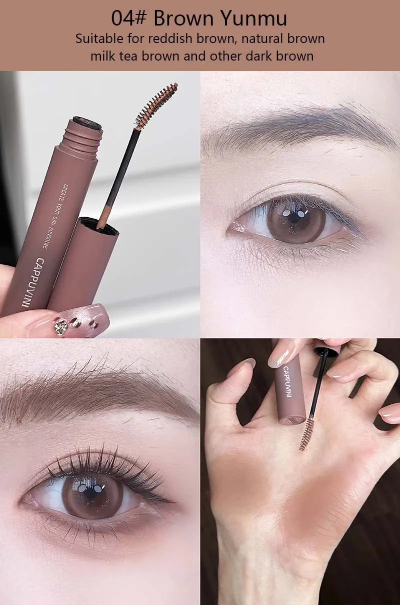 Cappuvini Cloud Mist Eyebrow Tint Non-Smudge Natural 3D Waterproof Quick-Drying Eyebrow Dyeing Cream Cosmetics