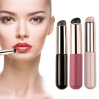 Silicone Lip Brush With Cover Cap Concealer Brush Like Fingertips Q Soft Lipstick Makeup Brushes Round Head No Broken