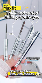 Long-lasting eyebrow pencil Waterproof and sweat-proof Separates each lash Thick and voluminous Steel tube eyebrow pencil