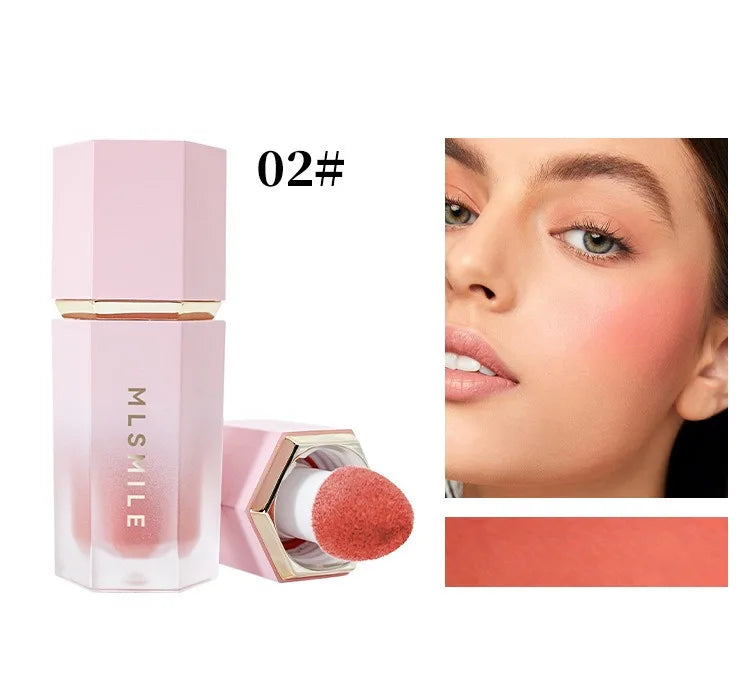 Liquid Versatile Blush Face Brighten Long-lasting Natural Moisturizer Cheek Tint Makeup Stick Lip Cheek Eye Kawaii Makeup