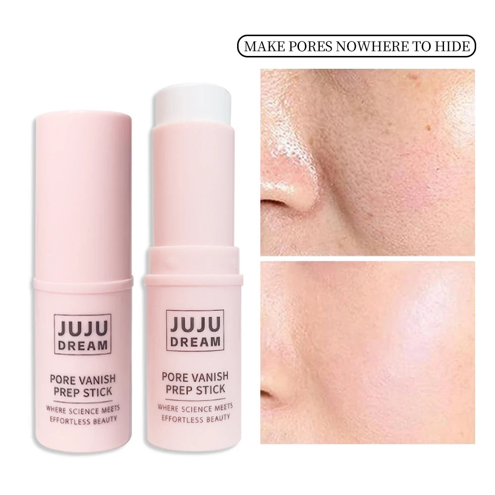 Pore Vanish Primer Stick - Pore Blurring, Portable Pre-Makeup Stick, Smooth Skin for Daily Makeup Face Primer Stick