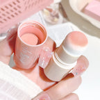 HISYI Yunrou Soft Fog Blush Stick - Energetic and Bouncy, Korean Style, Brightening, Dual-Use for Lips and Cheeks